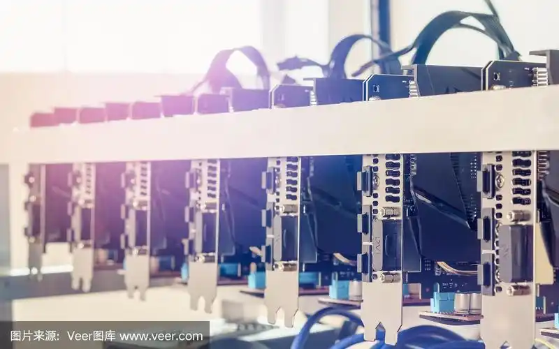 High-performance mining rig operating in hosted environment